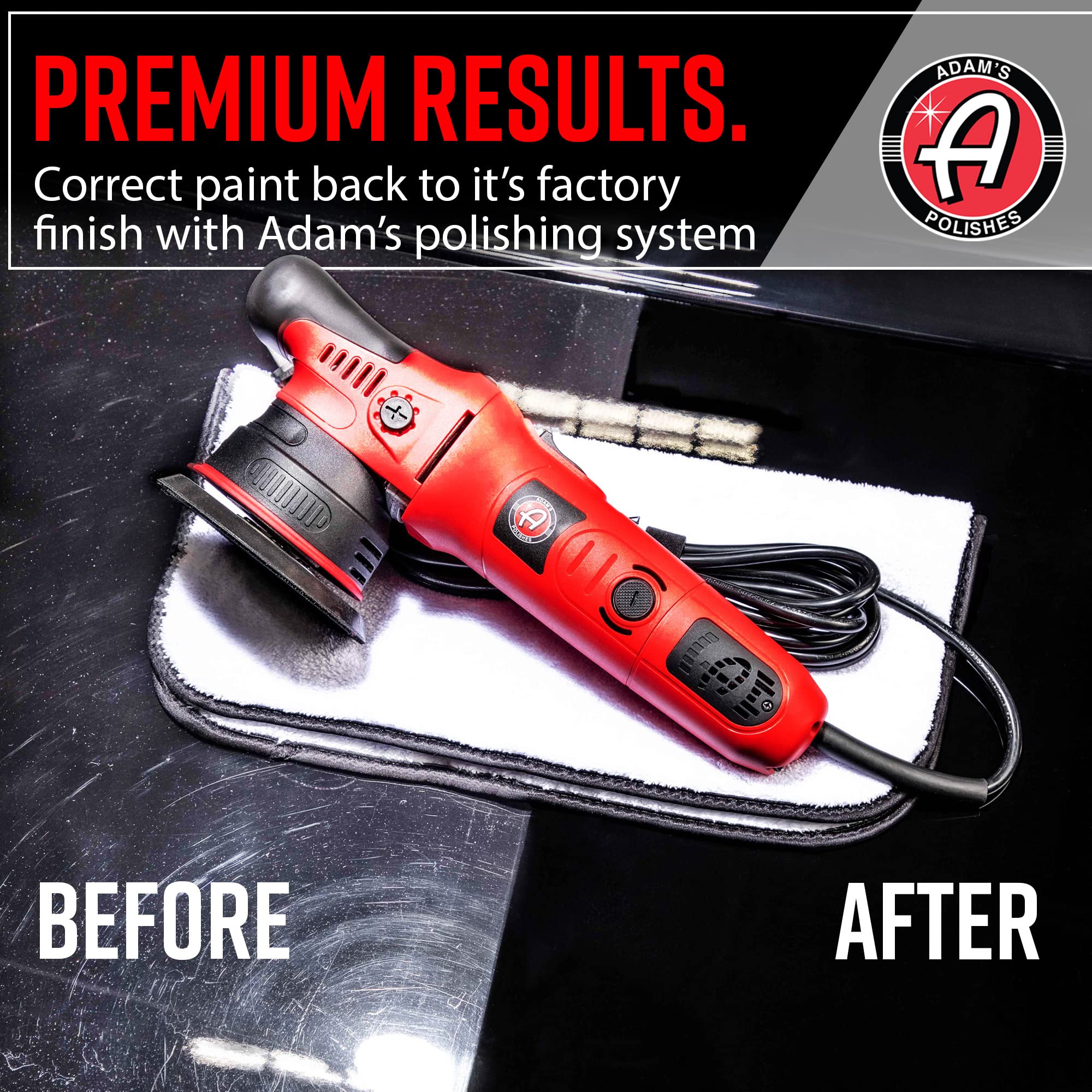 Adam's Polishes Premium Polisher Pads Bundle, Expertly Designed to Make Polishing and Paint Correction Easier & Quicker, Color Coded to Match with Recommended Polishes or Compounds (3.5 Pads Bundle) - Image 3