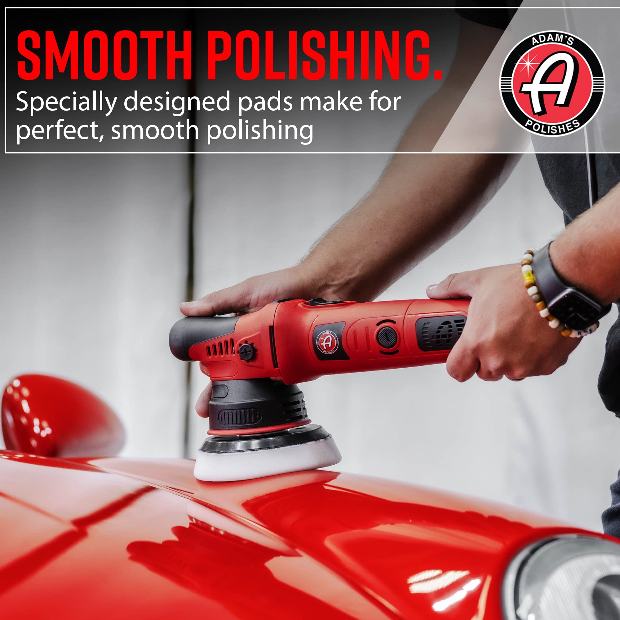 Adam's Polishes Premium Polisher Pads Bundle, Expertly Designed to Make Polishing and Paint Correction Easier & Quicker, Color Coded to Match with Recommended Polishes or Compounds (3.5 Pads Bundle) - Image 6