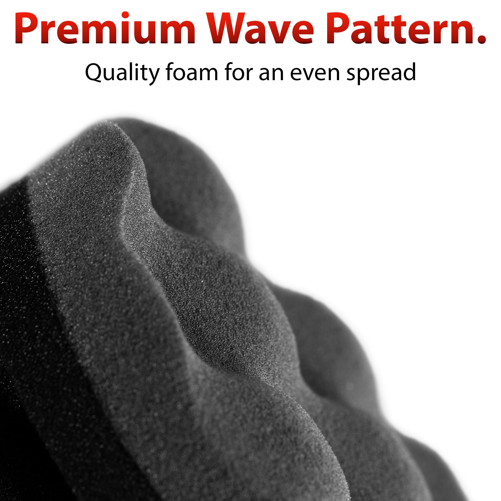 Adam's Polishes Pro Tire Hex Grip Applicator (3 Pack) - Tire Shine Car Detailing Foam Sponge Tool|Car Cleaning Supplies After Car Wash Tire Cleaner | for Vinyl Rubber & Trim Accessories-Wheel Cleaner - Image 4