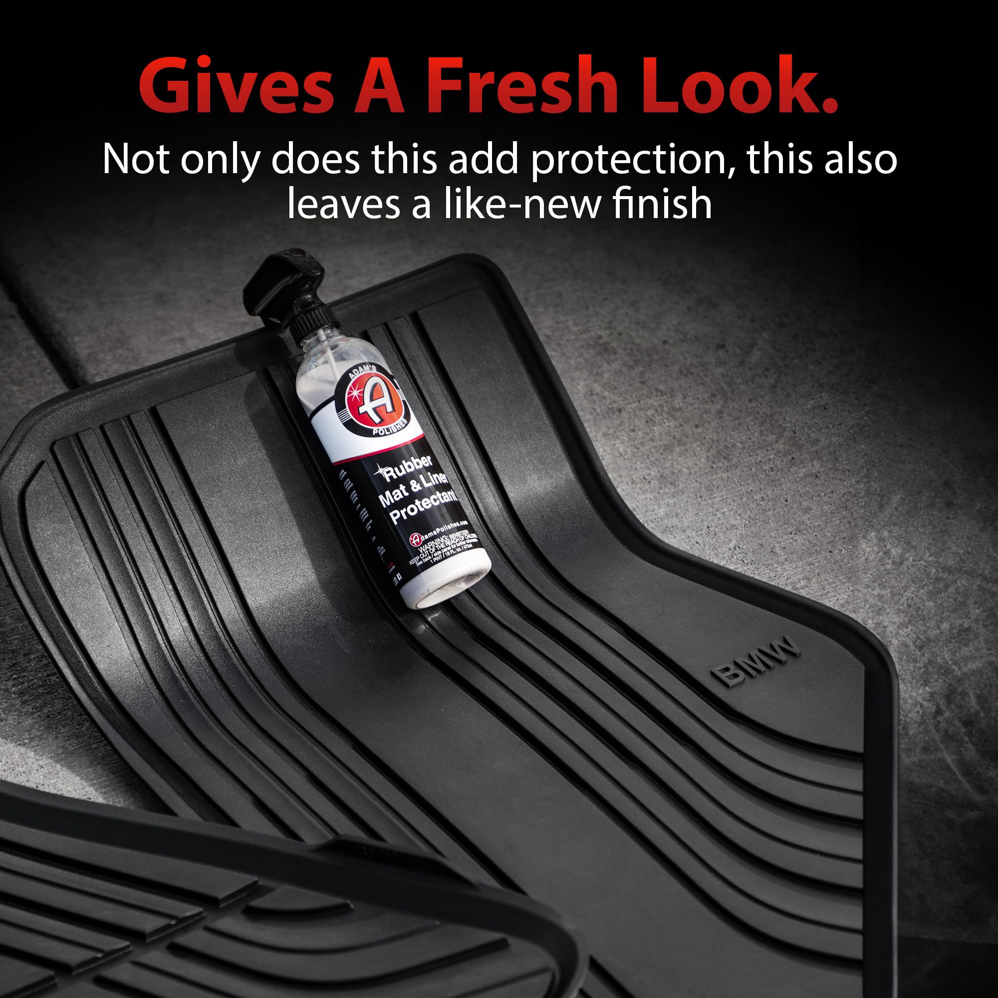 Adam's Polishes Rubber Mat & Liner Protectant (Cleaner & Protectant Combo) - Image 4