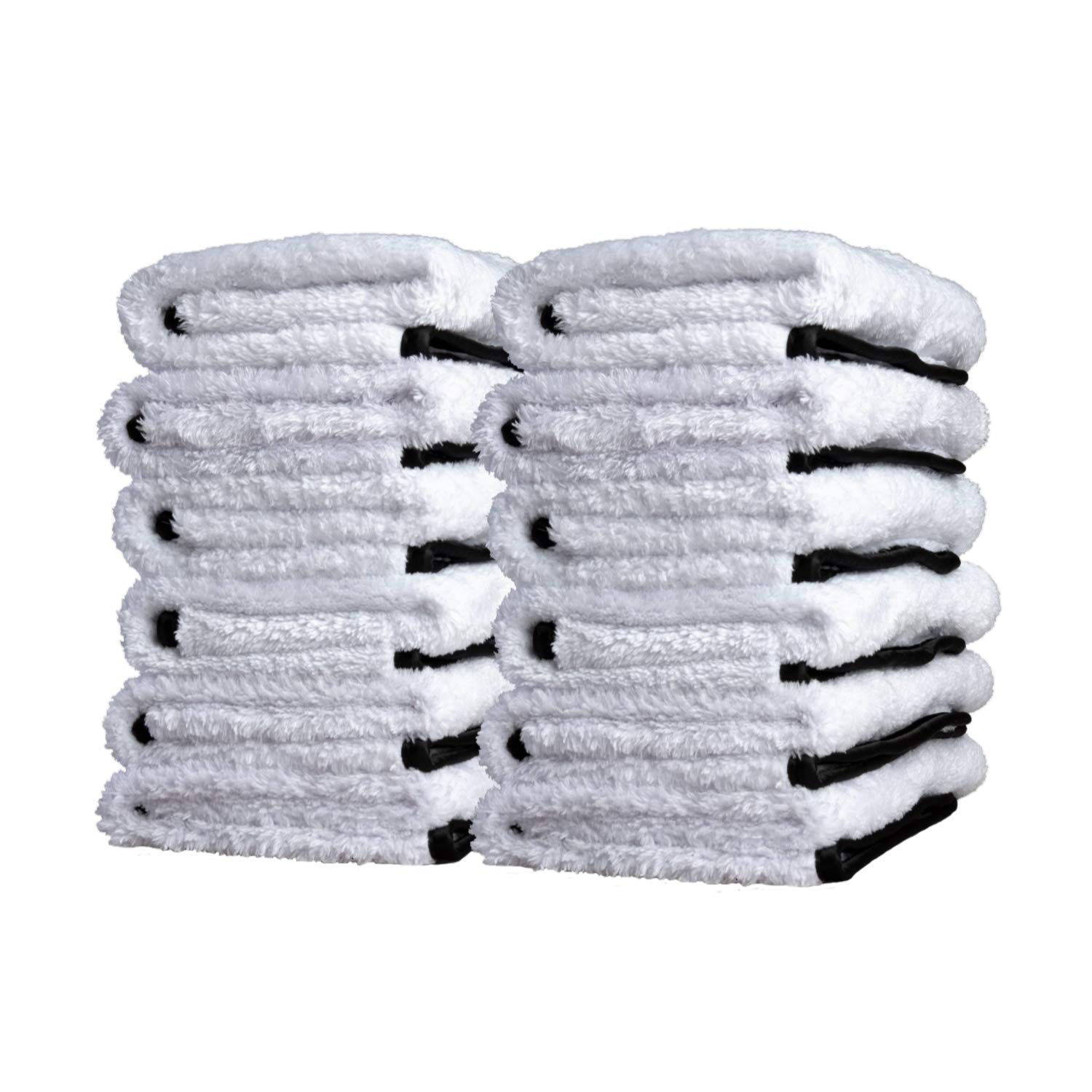 Adam's Polishes Single Soft Microfiber Towel - Soft Enough for Even The Most Delicate Finishes - Buff Away Polishes & Car Wax with Ease (12 Pack)