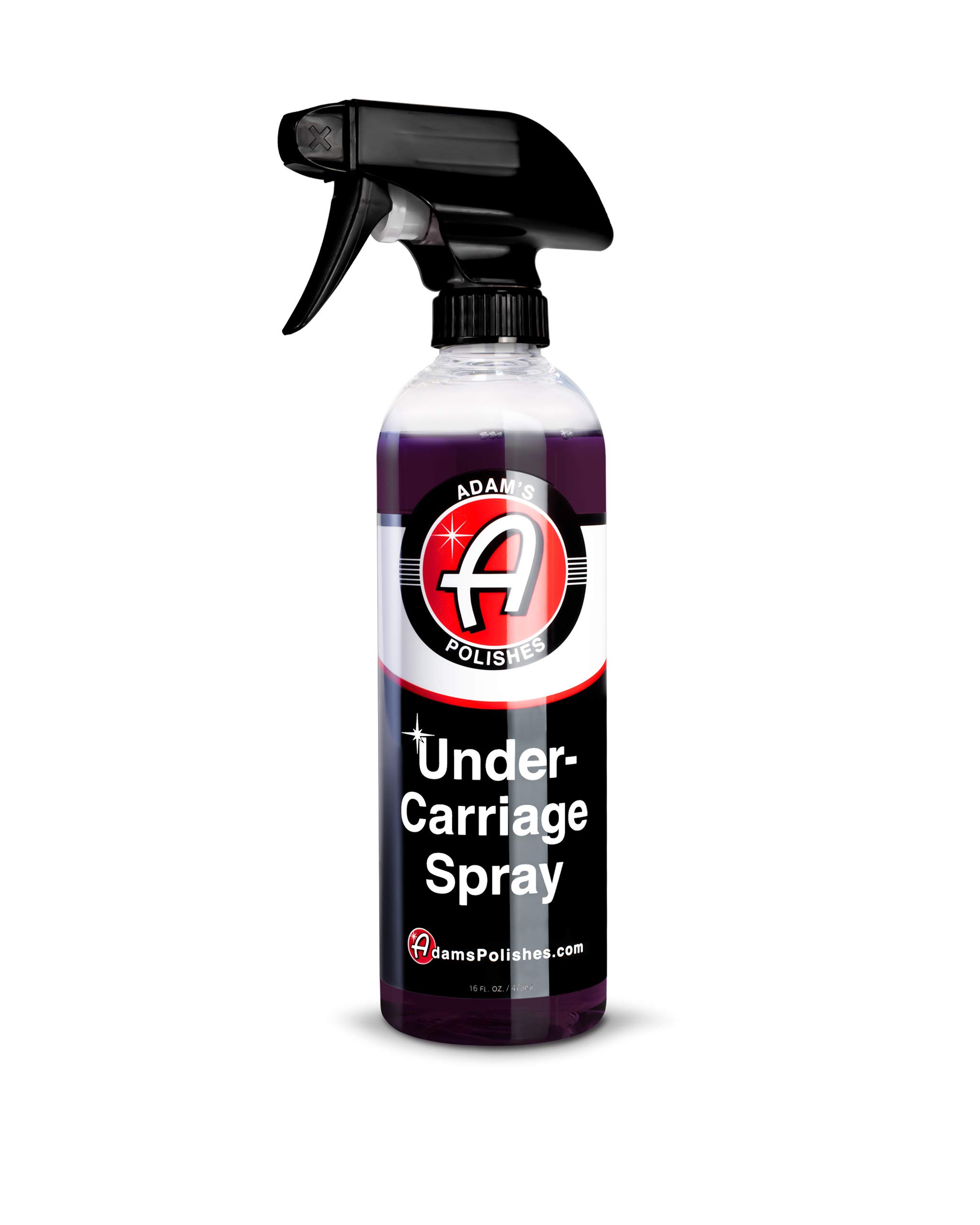 Adam's Polishes SiO2 Infused Invisible Undercarriage Spray, Black Satin, 16 oz