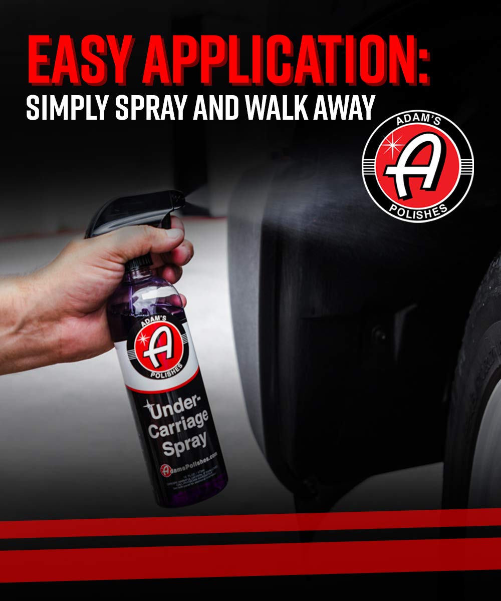 Adam's Polishes SiO2 Infused Invisible Undercarriage Spray, Black Satin, 16 oz - Image 4