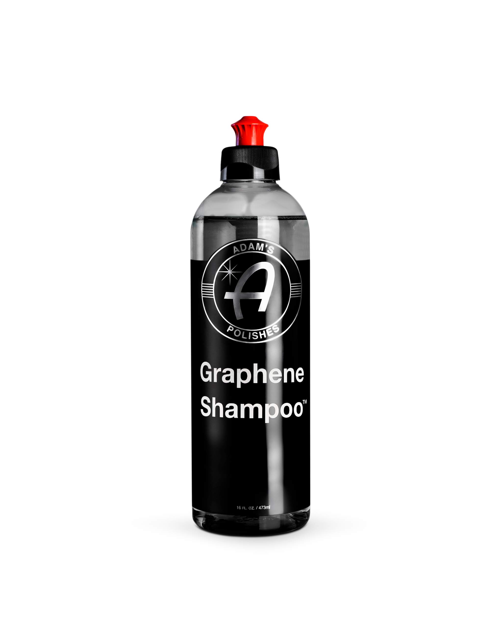 Adam's Polishes Graphene Shampoo 16oz - Ceramic Coating Infused Car Wash Soap - Powerful Cleaner & Protection In One Step - pH Neutral, High Suds For Foam Cannon, Foam Gun, Or Detailing Bucket