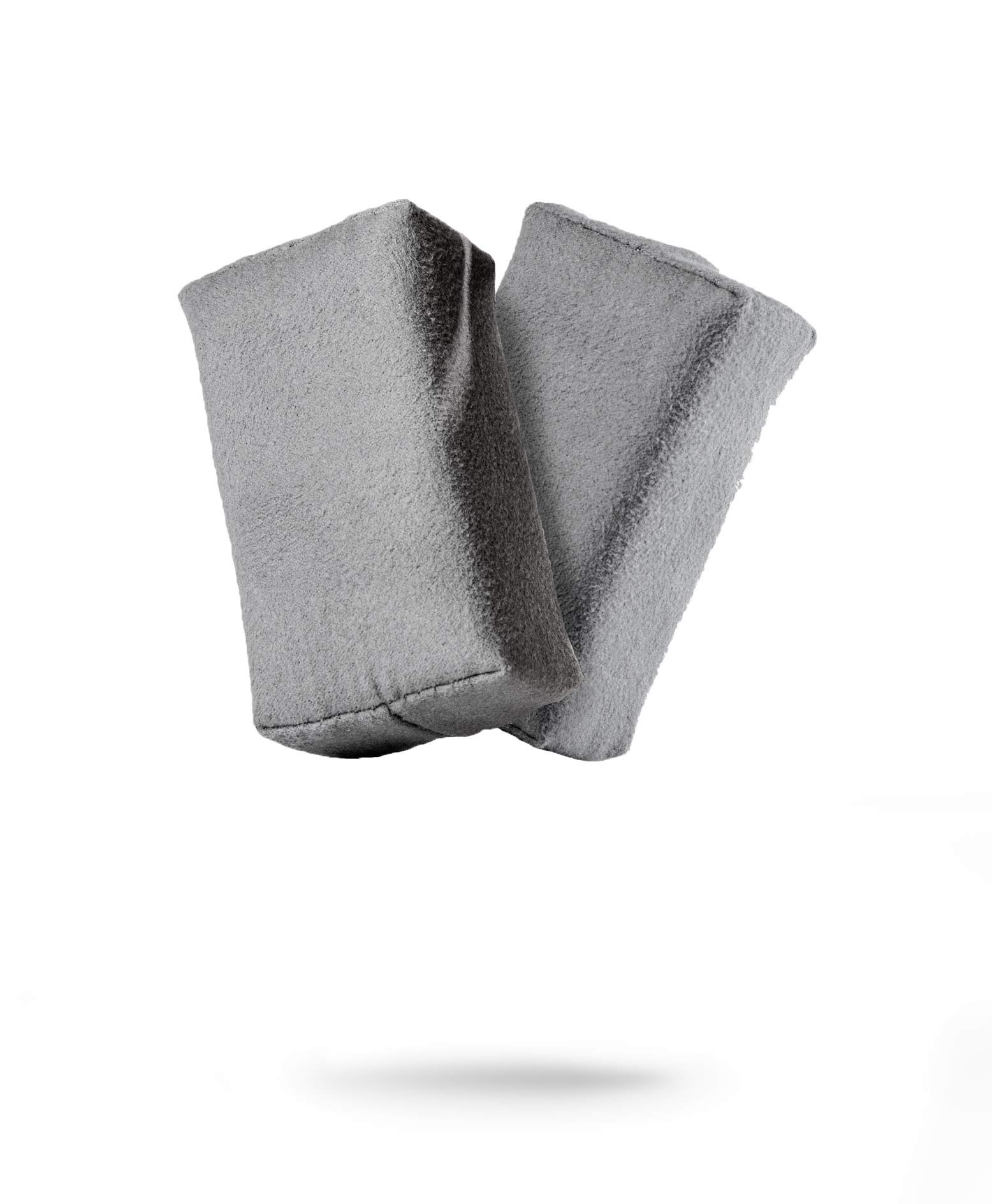 Adam's Polishes Suede Applicator (2 Pack) - Car Detailing Sponge, Use with Ceramic Spray, Graphene Coatings on Car Paint, Metal, Plastic Trim, Rubber & Glass