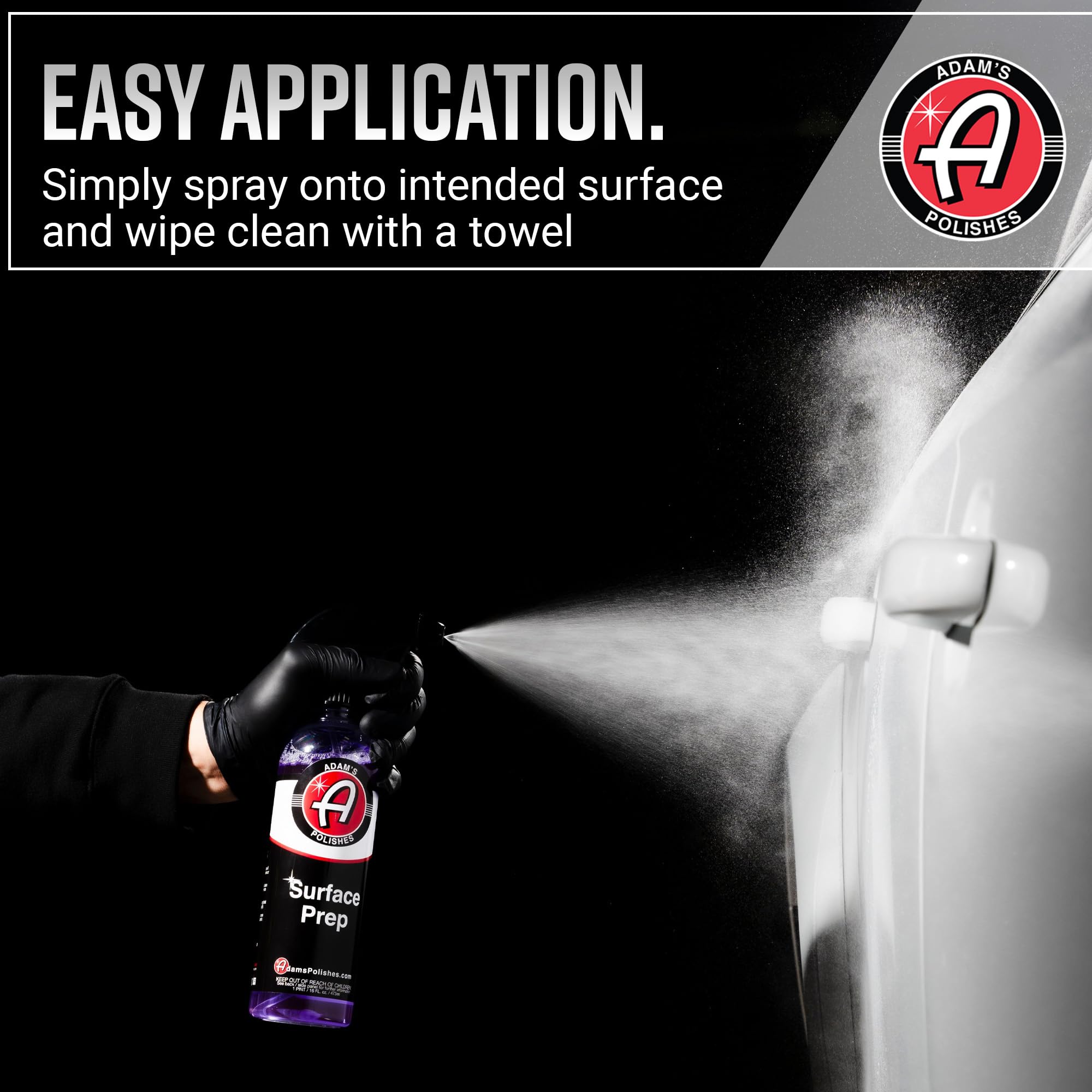 Adam's Polishes Surface Prep (16oz) - A Surface Cleanser Spray for Auto Paint Prep to Apply Any Ceramic Coating, Car Wax, or Spray Sealant | Use After Clay Bar, Car Wash & Orbital Polisher Treatment - Image 6