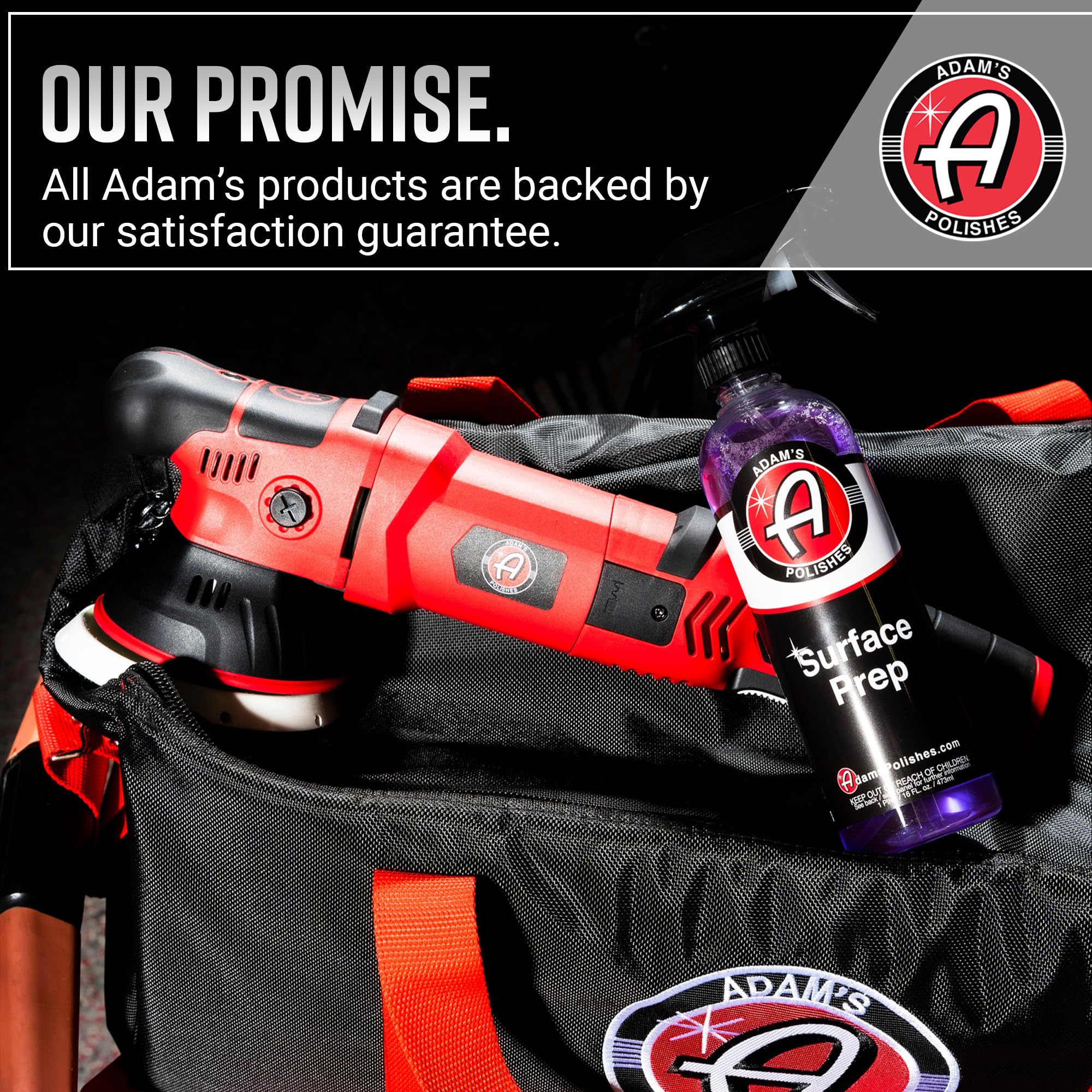 Adam's Polishes Surface Prep (16oz) - A Surface Cleanser Spray for Auto Paint Prep to Apply Any Ceramic Coating, Car Wax, or Spray Sealant | Use After Clay Bar, Car Wash & Orbital Polisher Treatment - Image 9