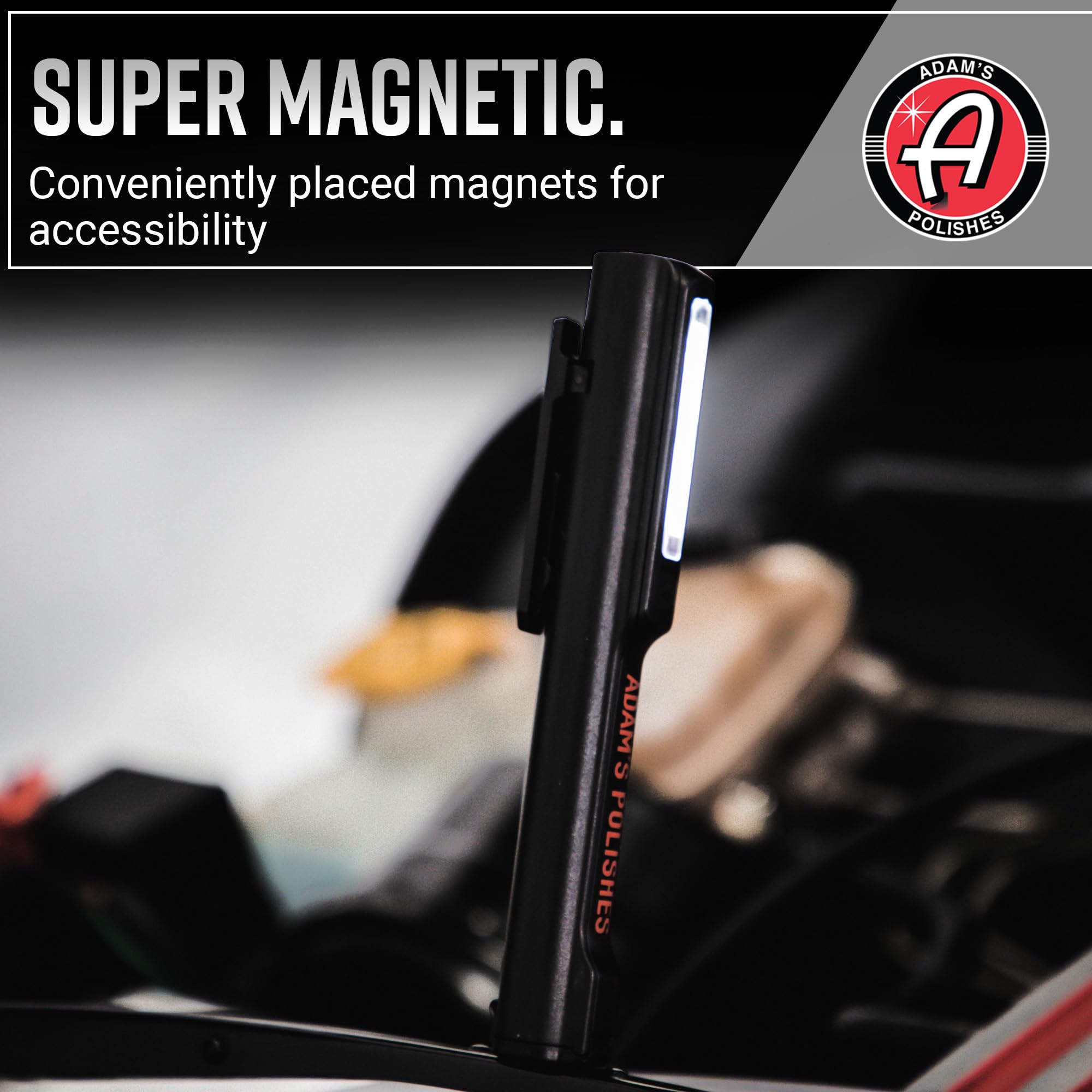 Adam's Polishes Swirl Finder Flashlight - Ultra Bright 170 Lumen Mini Light - Easily Spot Imperfections and Swirls in Your Paint When Polishing and Correcting Your Vehicles Finish - Image 6