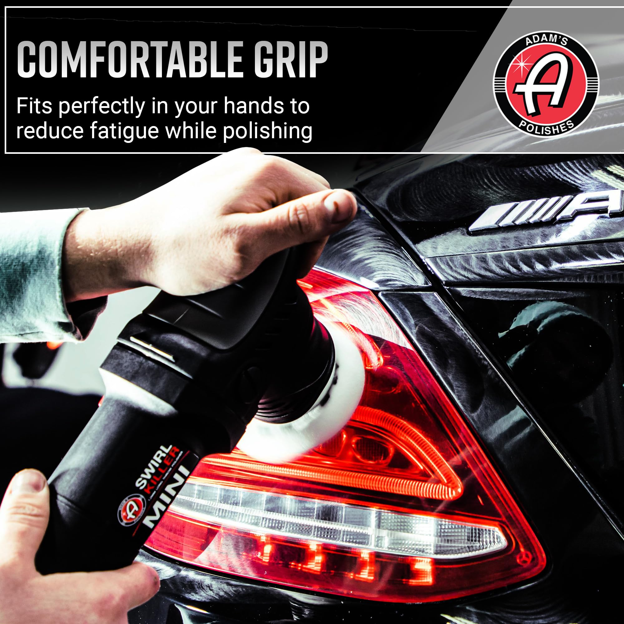 Adam's Polishes Swirl Killer 12mm Polisher Kit (16 Item) - Orbital Polishing Paint Correcting Buffer Tool - Car Scratch Remover - Use Post Car Wash Clay Bar & Pre Wax or Ceramic Coating - Image 7
