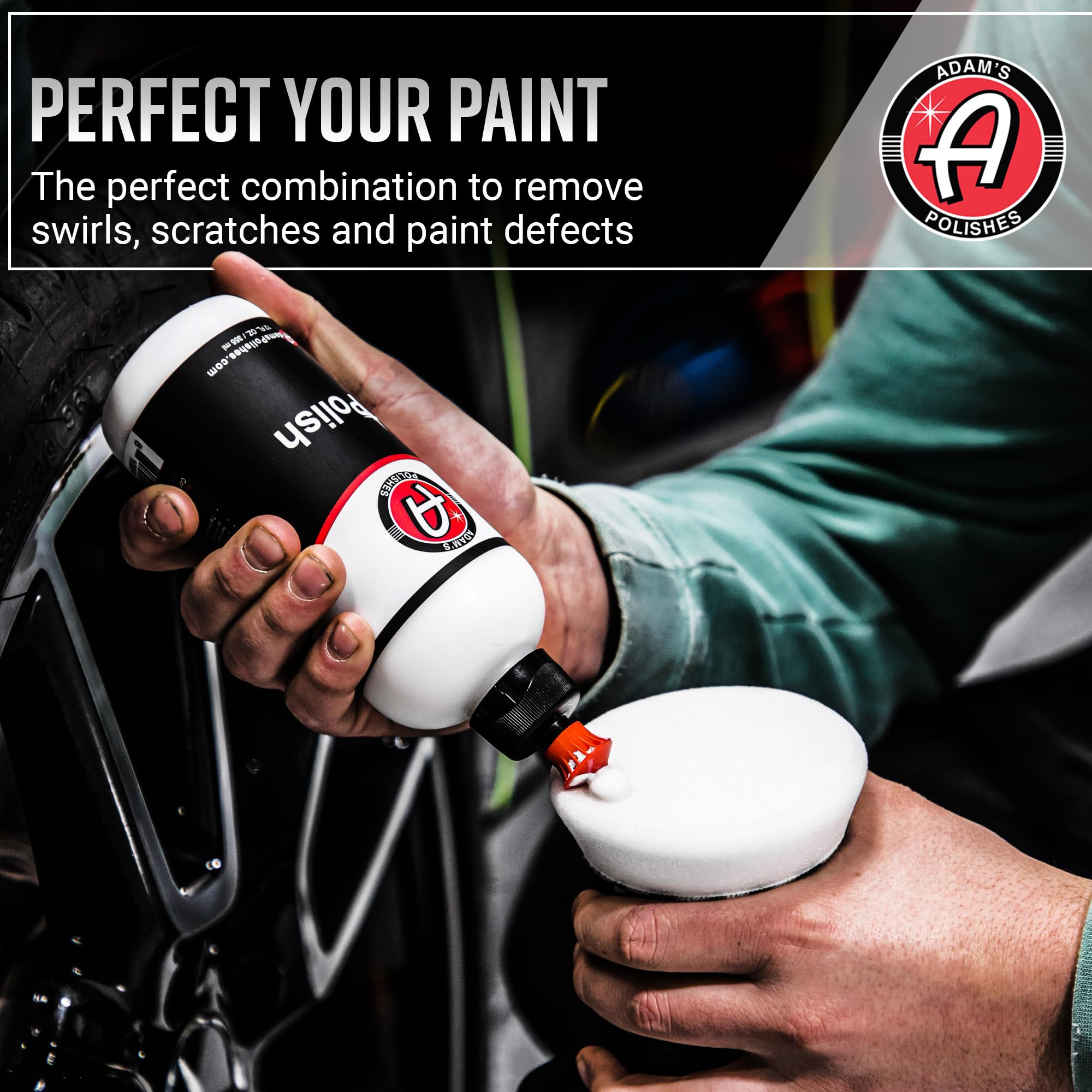 Adam's Polishes Swirl Killer 12mm Polisher Kit (16 Item) - Orbital Polishing Paint Correcting Buffer Tool - Car Scratch Remover - Use Post Car Wash Clay Bar & Pre Wax or Ceramic Coating - Image 8
