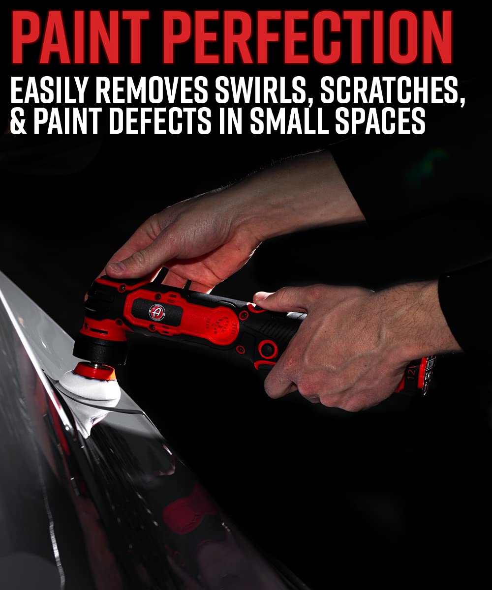 Adam's Polishes Swirl Killer Micro - Correct & Polish Tough to Reach Areas, Badge Emblems, Interior Consoles and More - Powerful Nano Polisher for Professional Detailing Results (Complete Kit) - Image 4