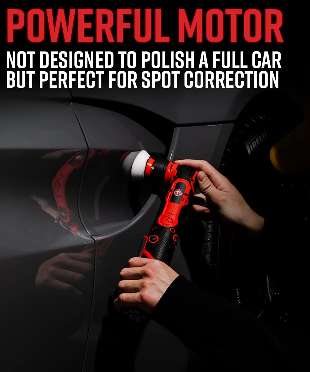 Adam's Polishes Swirl Killer Micro - Correct & Polish Tough to Reach Areas, Badge Emblems, Interior Consoles and More - Powerful Nano Polisher for Professional Detailing Results (Complete Kit) - Image 5