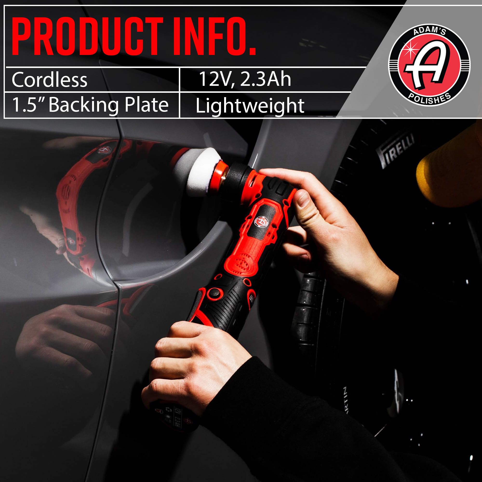 Adam's Polishes Swirl Killer Micro - Correct & Polish Tough to Reach Areas, Badge Emblems, Grills, Chrome, Interior Consoles, and More - Powerful Nano Polisher for Professional Detailing Results - Image 3