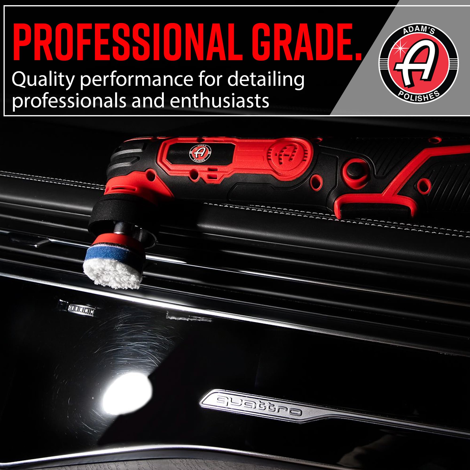 Adam's Polishes Swirl Killer Micro - Correct & Polish Tough to Reach Areas, Badge Emblems, Grills, Chrome, Interior Consoles, and More - Powerful Nano Polisher for Professional Detailing Results - Image 5