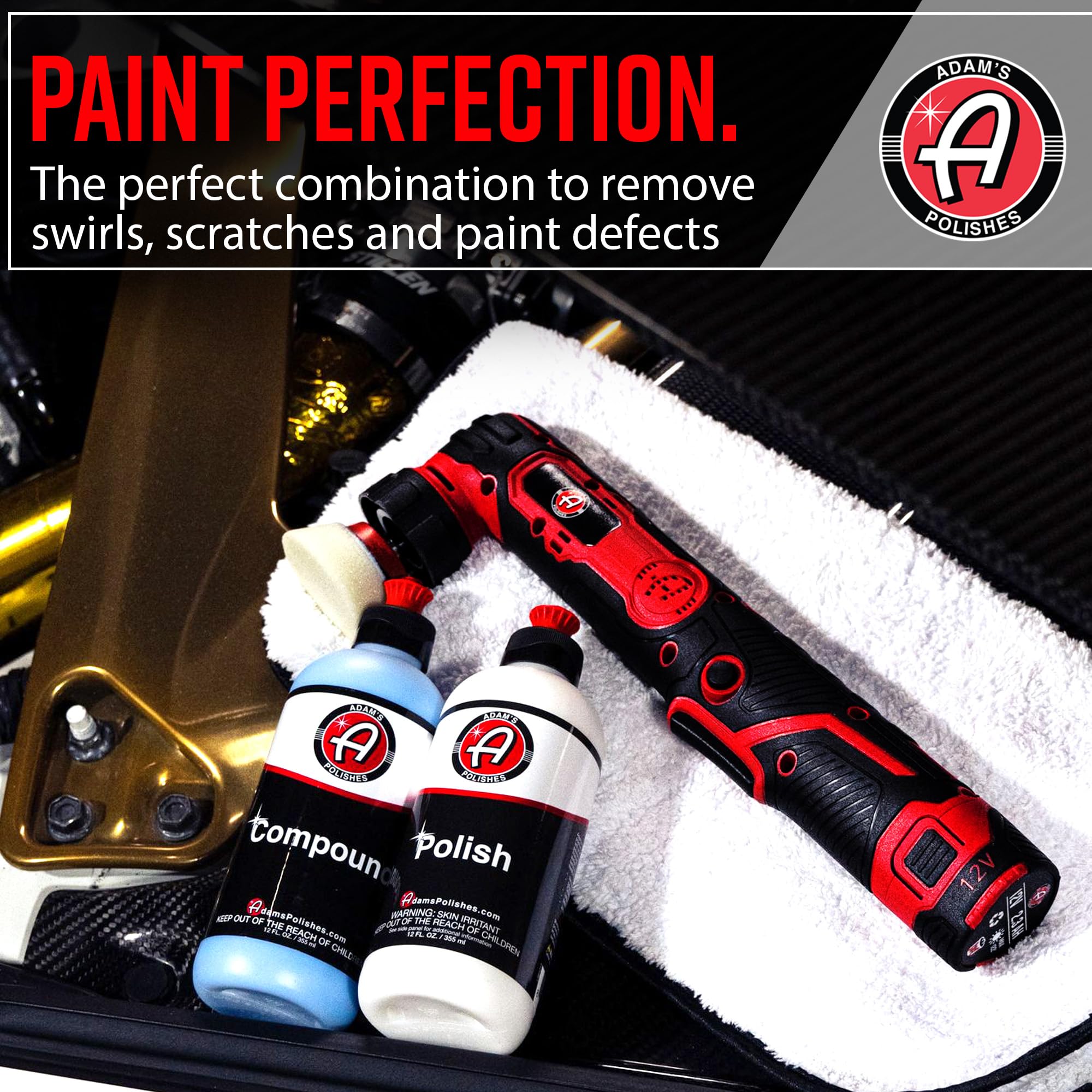 Adam's Polishes Swirl Killer Micro - Correct & Polish Tough to Reach Areas, Badge Emblems, Grills, Chrome, Interior Consoles, and More - Powerful Nano Polisher for Professional Detailing Results - Image 7