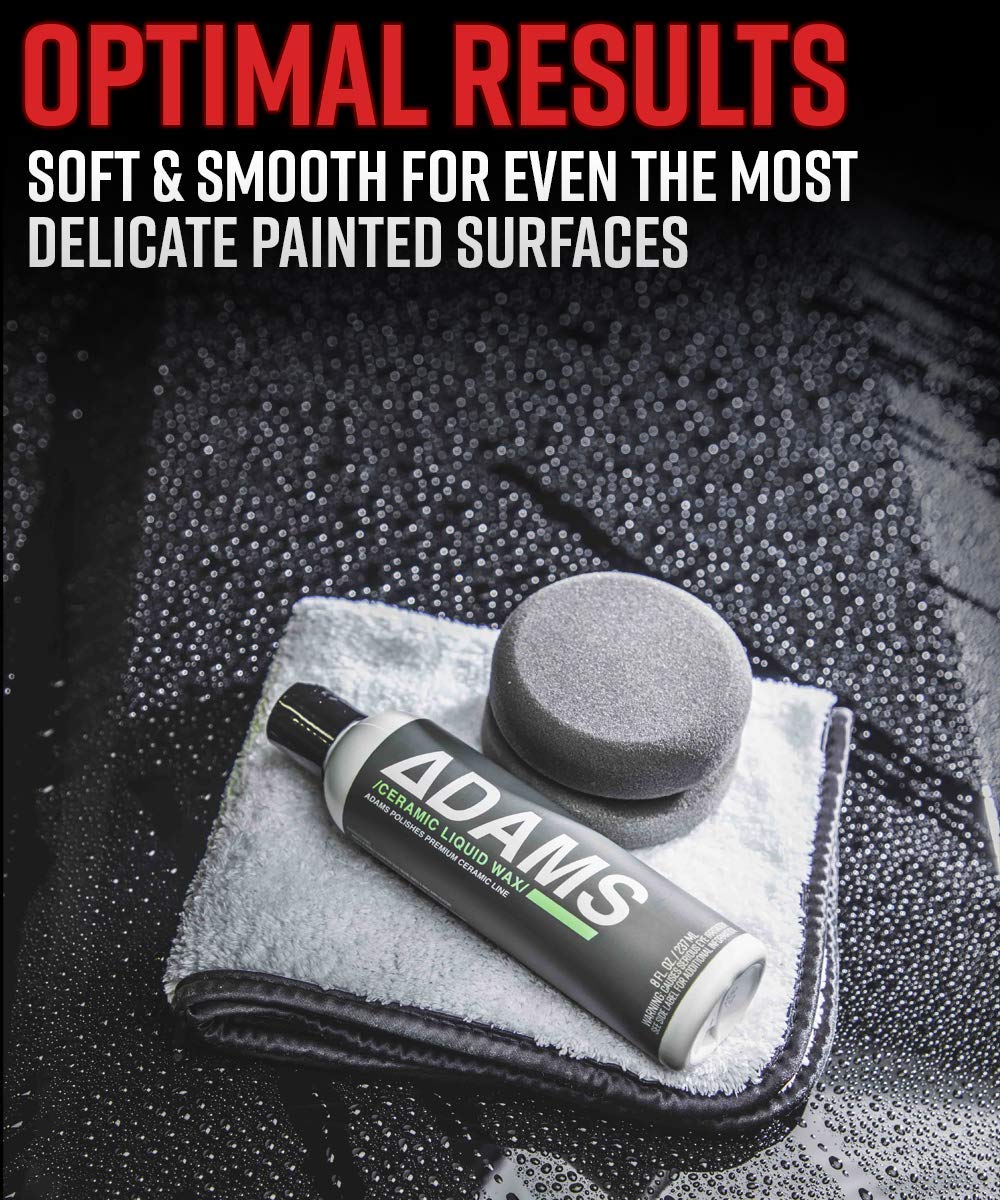 Adam's Polishes UFO Dual Sided Car Wax Applicator Car Detailing Waxing & Polishing Foam Pad | Use with Paste Wax, Ceramic Coating, Polish, Compound & More | Auto, Motorcycle, Boat, RV - Image 6