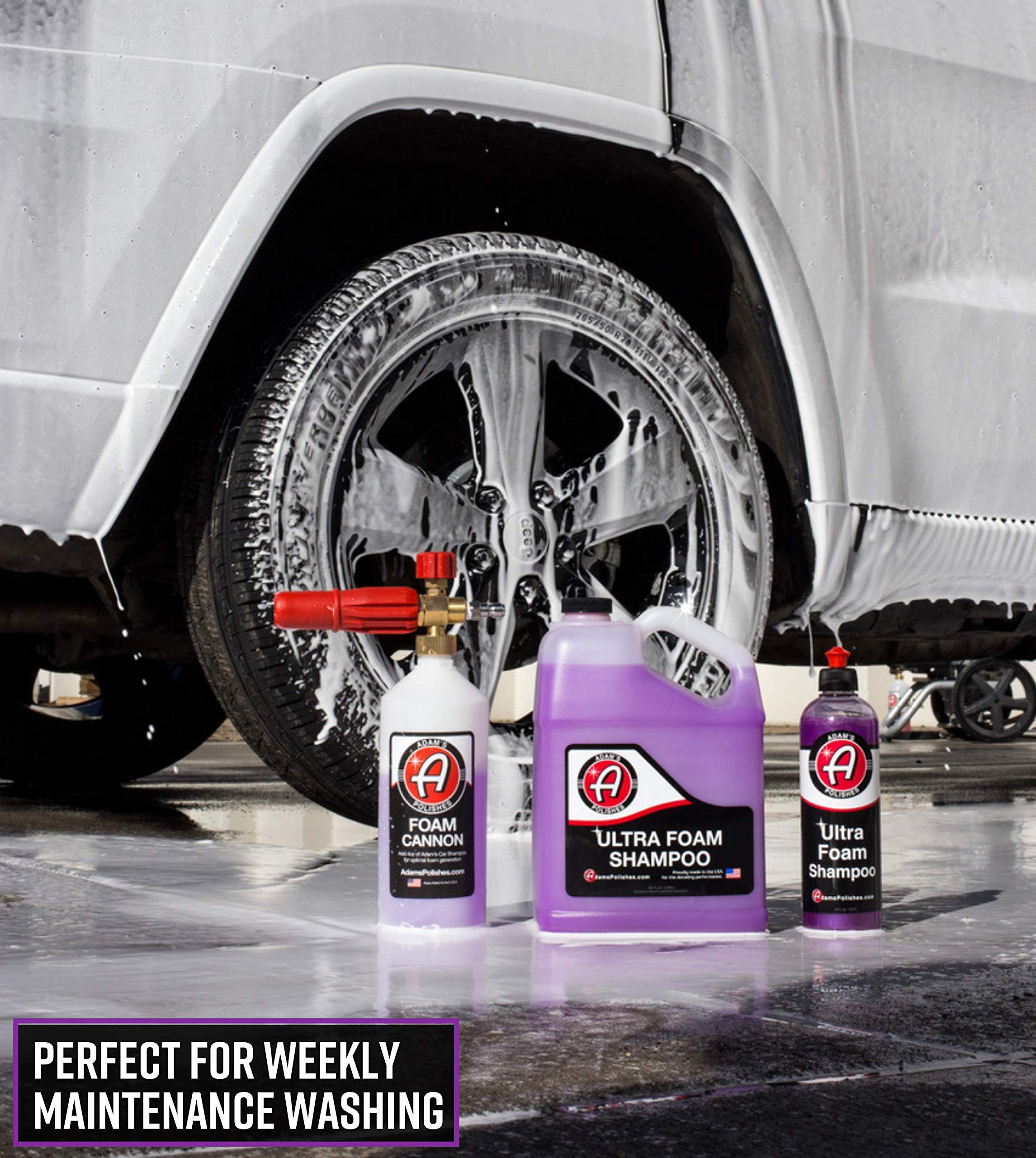 Adam's Polishes Ultra Foam Washing Bundle - pH Neutral Formula For Safe, Spot Free Cleaning - Ultra Slick Formula That Wont Scratch or Leave Water Spots - Image 2