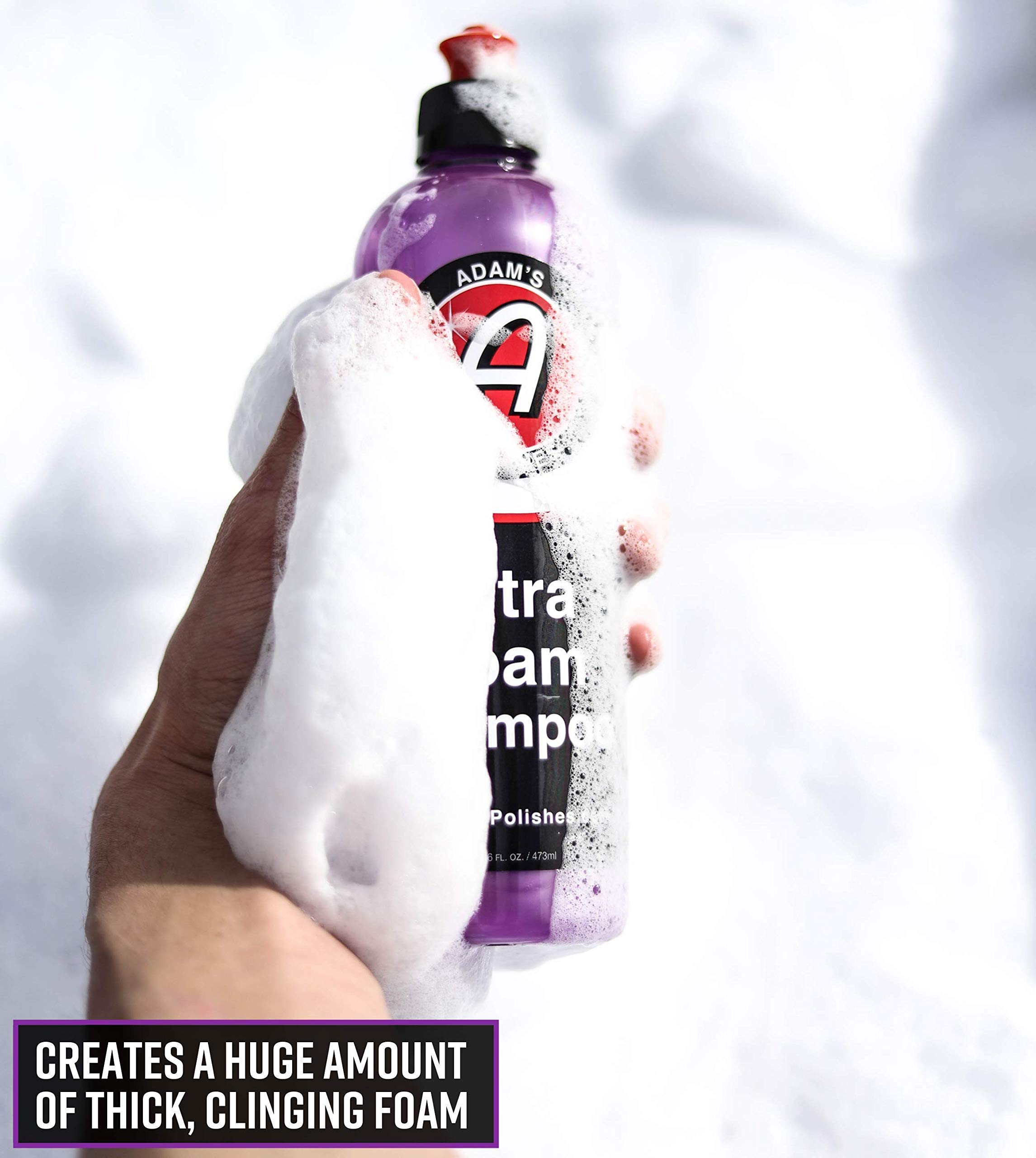 Adam's Polishes Ultra Foam Washing Bundle - pH Neutral Formula For Safe, Spot Free Cleaning - Ultra Slick Formula That Wont Scratch or Leave Water Spots - Image 3