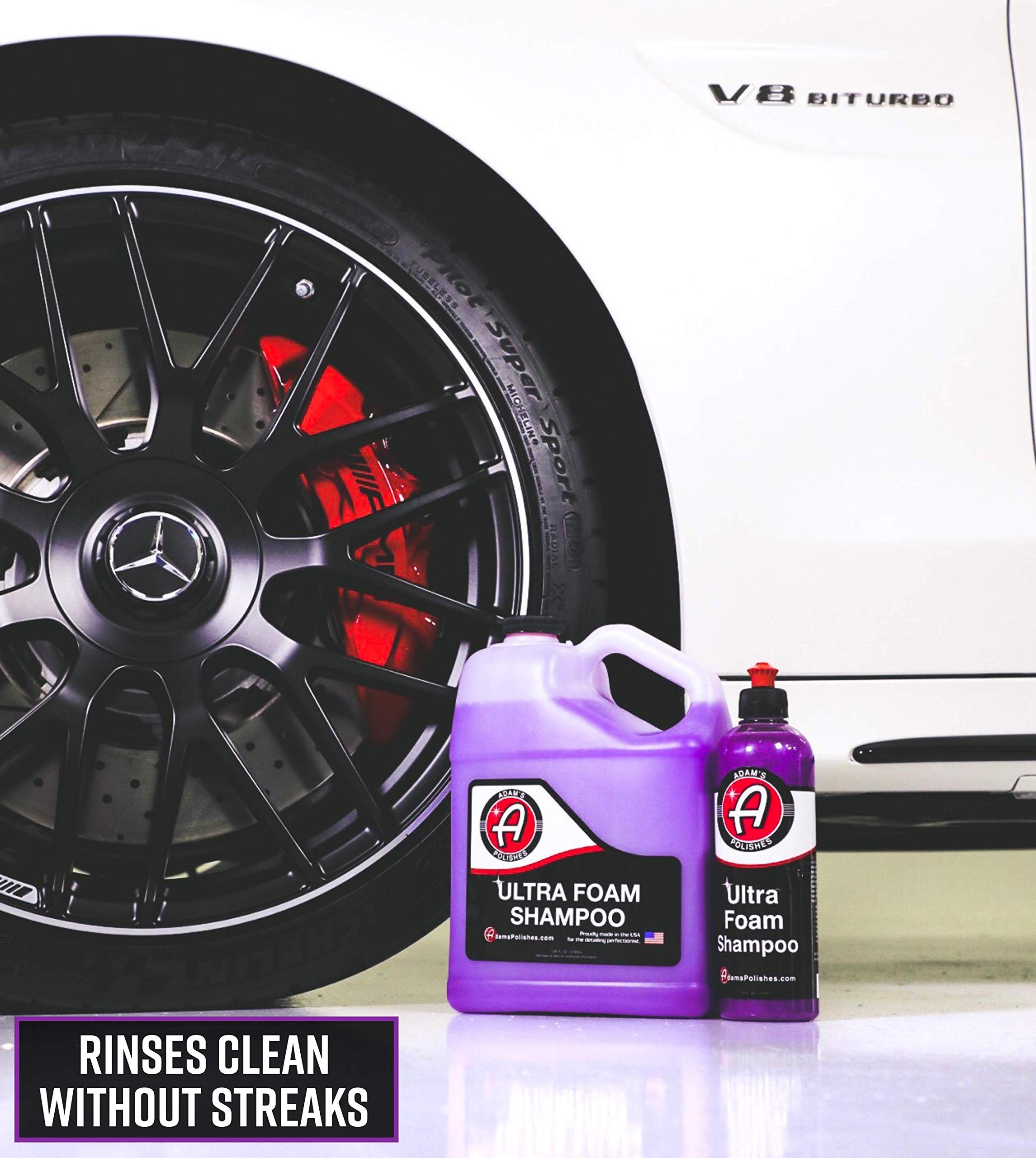 Adam's Polishes Ultra Foam Washing Bundle - pH Neutral Formula For Safe, Spot Free Cleaning - Ultra Slick Formula That Wont Scratch or Leave Water Spots - Image 5