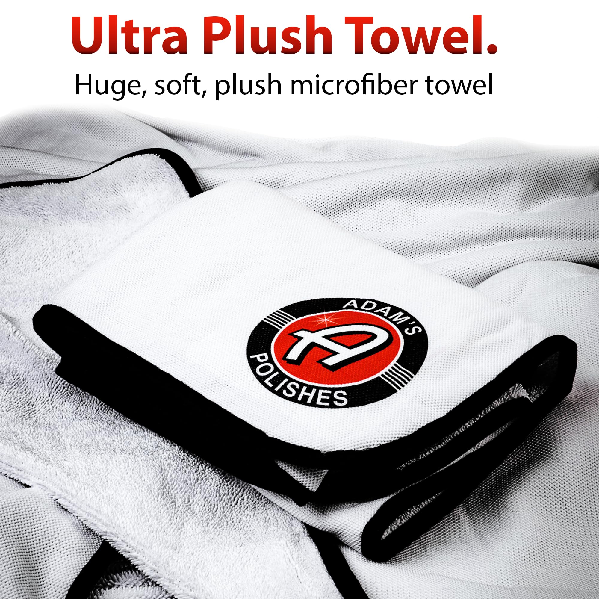 Adam's Polishes Ultra Plush Drying Towel (2 Pack) - Image 2