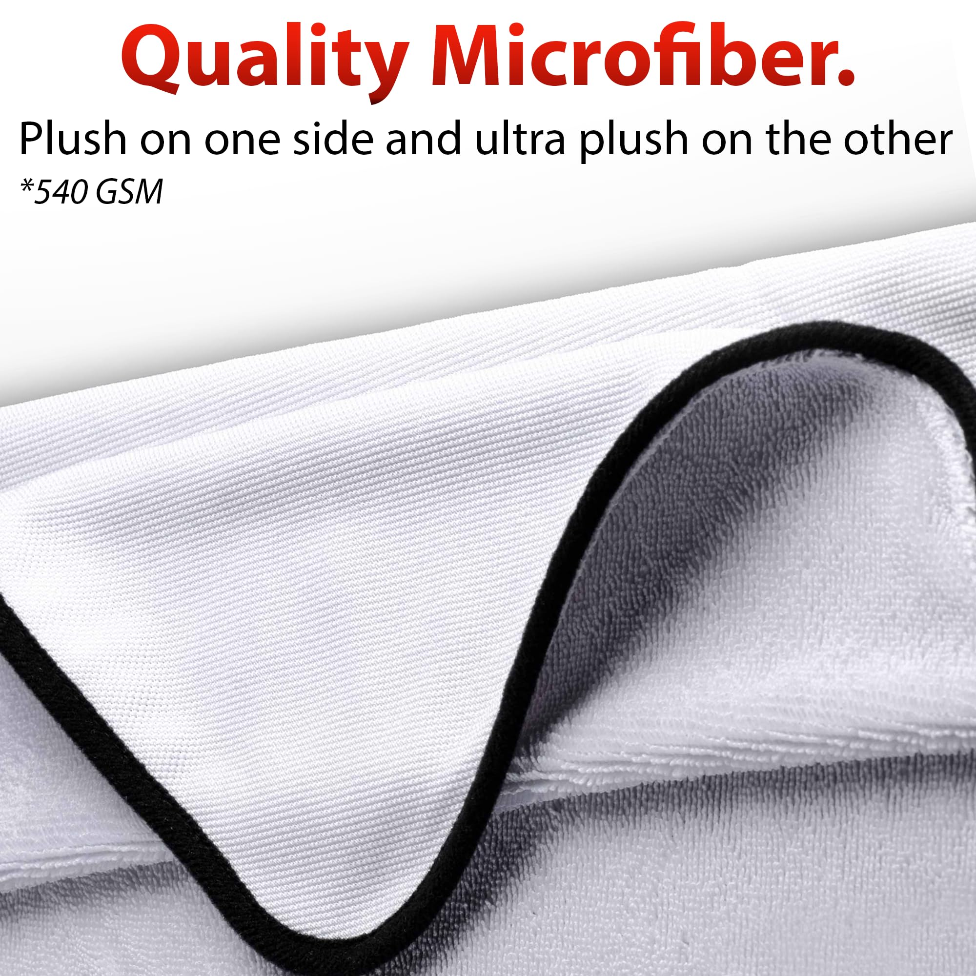Adam's Polishes Ultra Plush Drying Towel (2 Pack) - Image 4