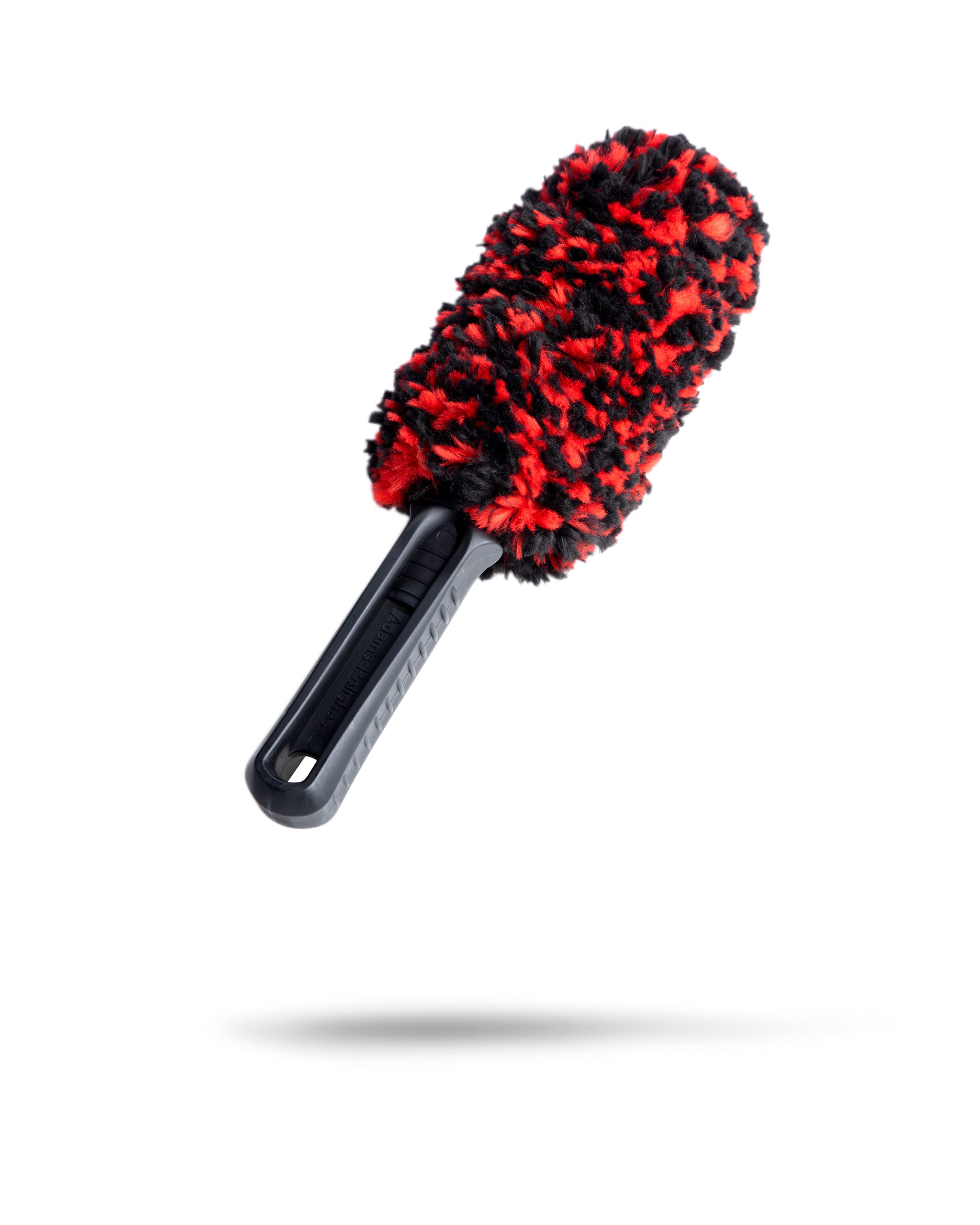 Adam's Polishes Wheel Spoke Brush - Ergonomic, Comfortable Design Makes Cleaning Tough to Reach Areas Easier - Cleans Behind Wheel Spokes, Inner Barrel, Brake Calipers & More