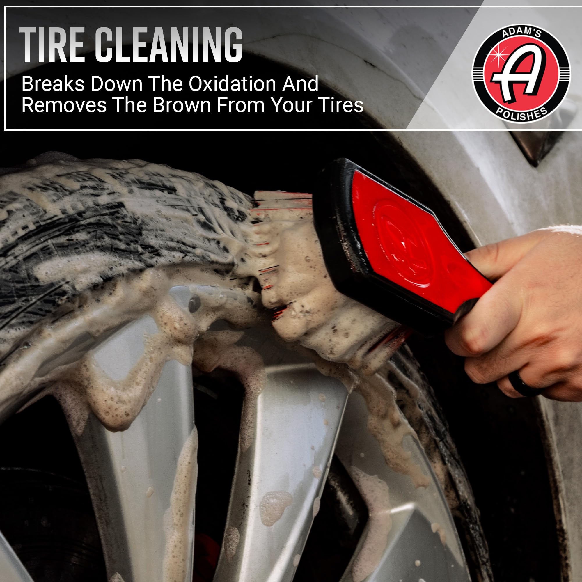 Adam's Polishes Wheel & Tire Cleaner Gallon - Professional All in One Tire & Wheel Car Wash Wheel Well Cleaning Spray for Car Detailing | Safe On Most Rim Finishes - Image 5