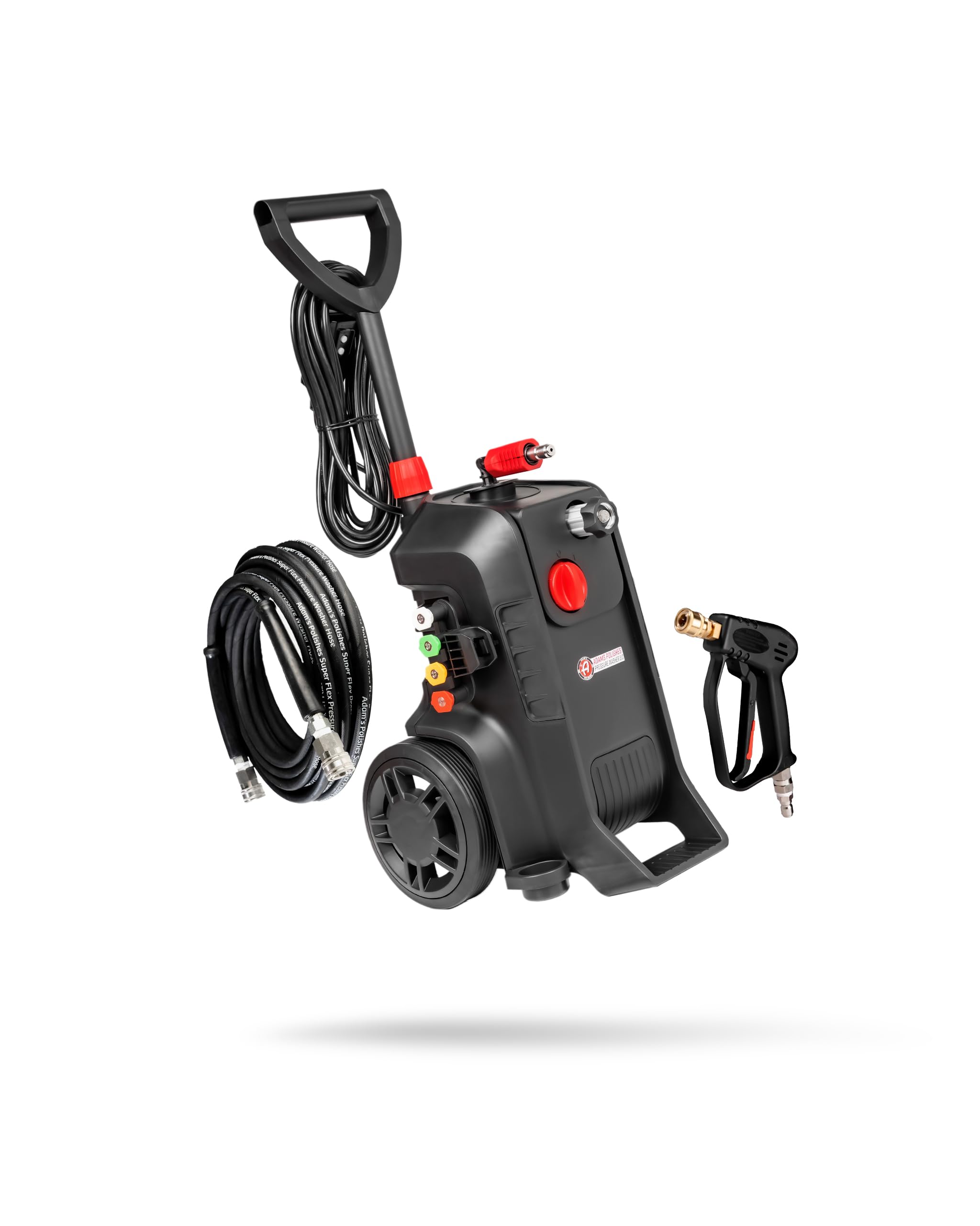 Adam's Pressure Washer 3.0 Upgrade Kit- Powerful Car Washing Pressure Sprayer, Includes Snub Nose with Swivel & 30ft Hose |1260 PSI & 1.6 GPM| Clean Your Car, Truck, House, Sidewalk, Etc.