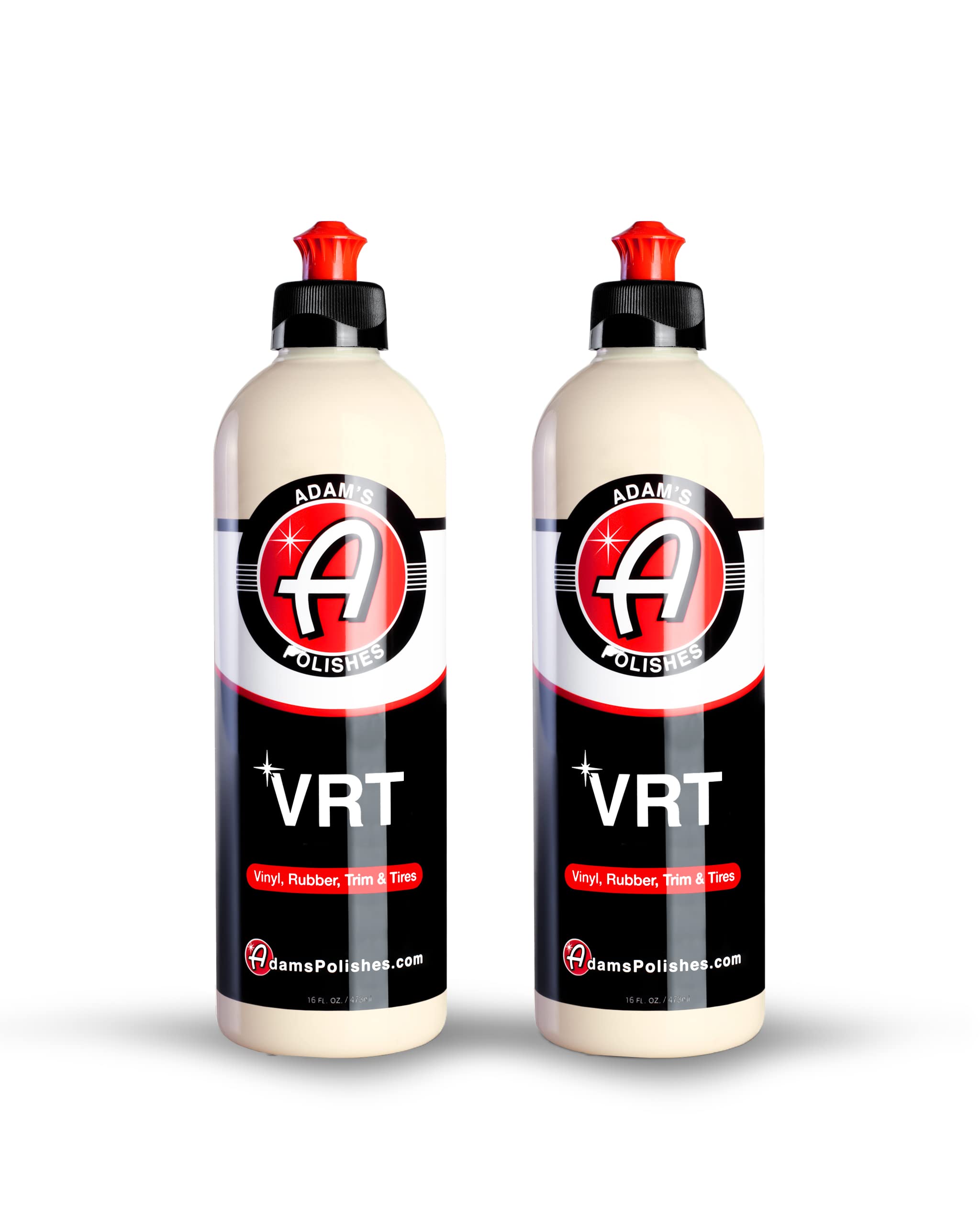 Adam's Silica Infused VRT Tire & Trim Dressing - Durable UV Protection and Water Repellent - Leaves a Crisp Freshly Detailed Look - Dress Tires or Trim Without Worry of Slinging (2-Pack)
