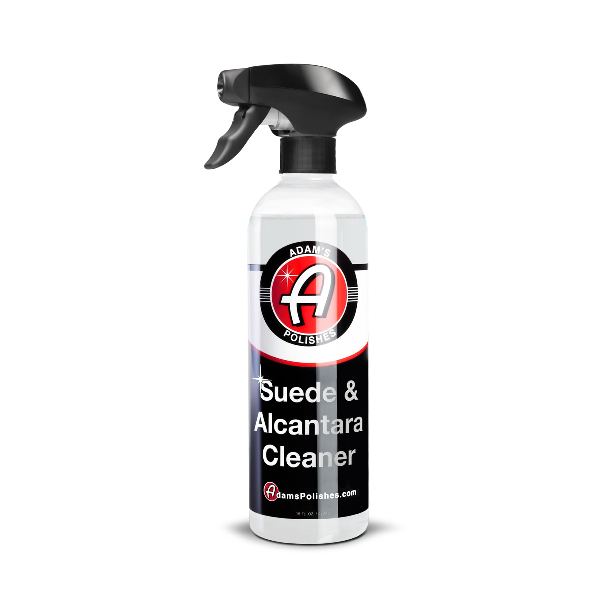 Adam's Suede Cleaner (16oz) - Professional Automotive Micro-Suede Cleaner For Car Interiors, Upholstery, Shoes, Clothing, Removes Stains & Refreshes Suede Material